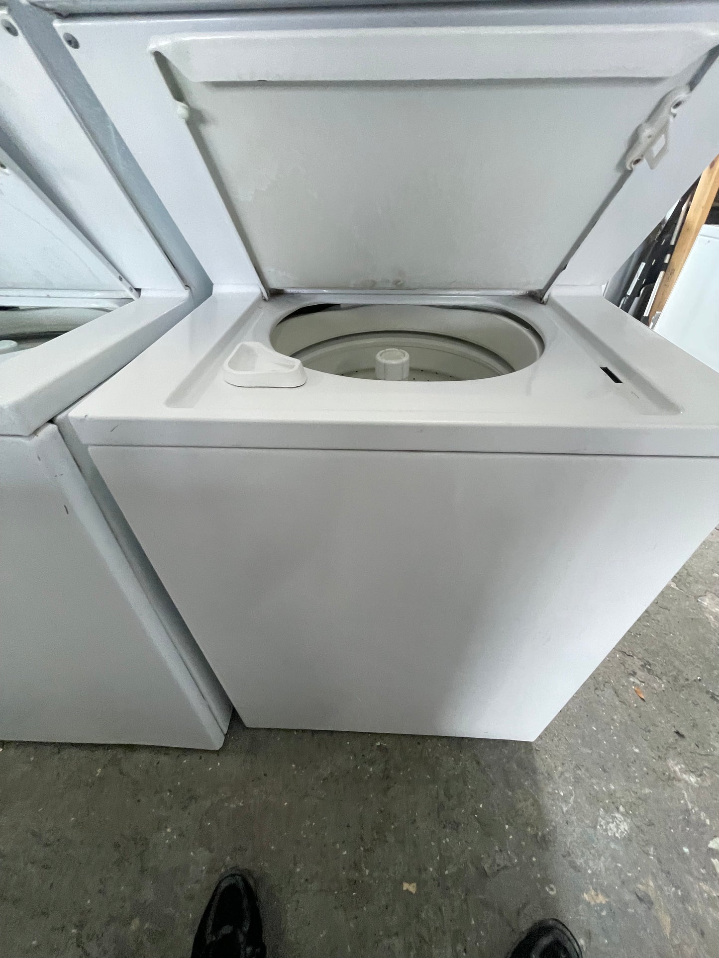 GE® 27" Unitized Spacemaker® Washer and Electric Dryer