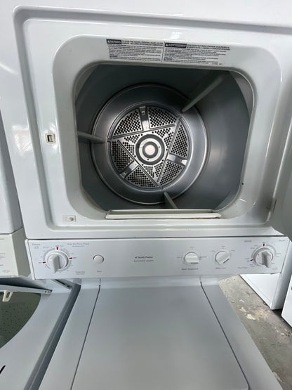 GE® 27" Unitized Spacemaker® Washer and Electric Dryer