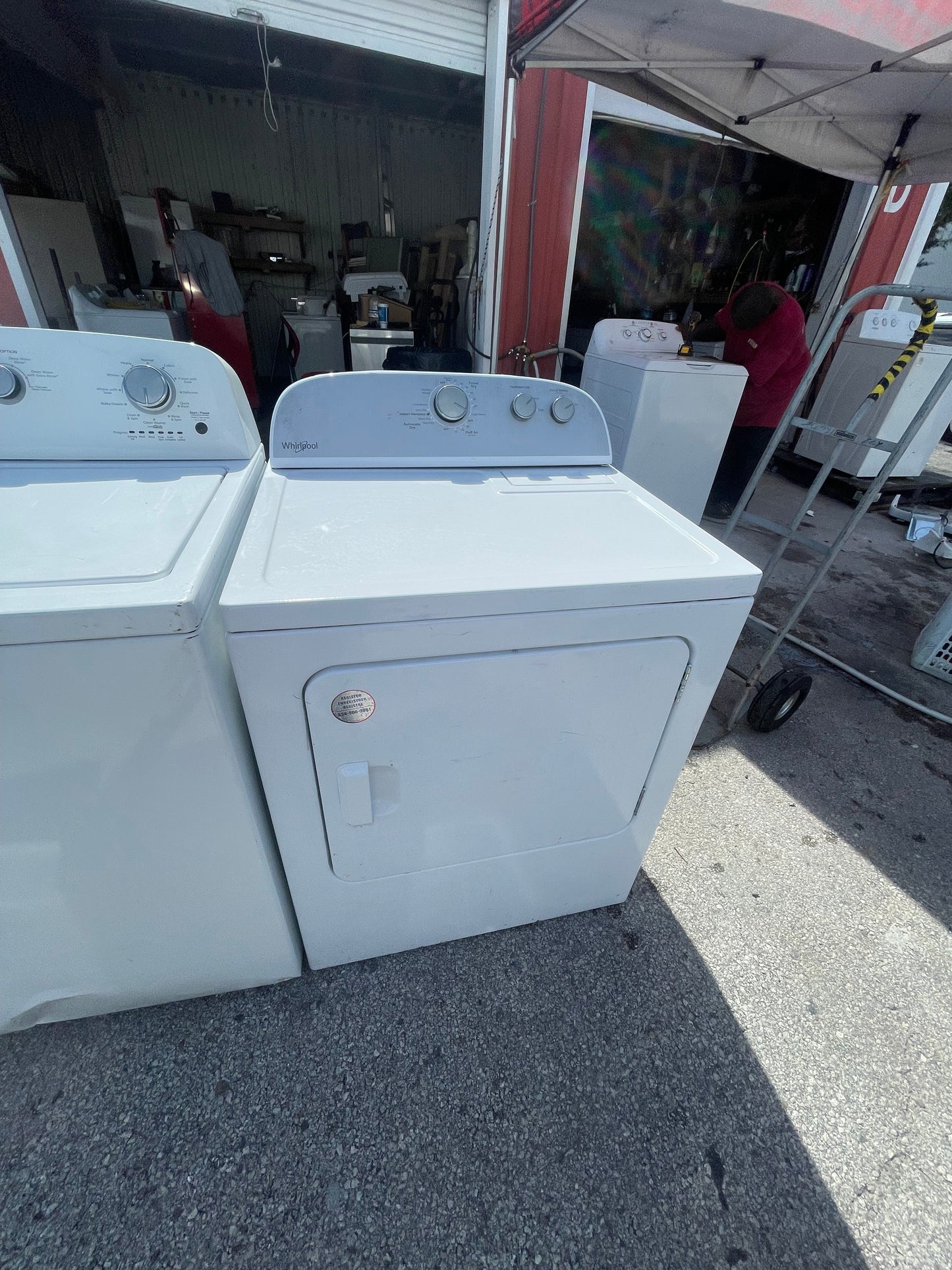 Whirlpool Washer And Electric Dryer Set
