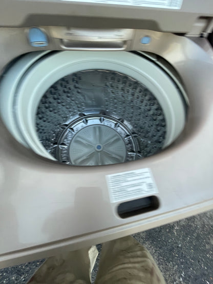 Samsung Champagne Washer and ElectricDryer