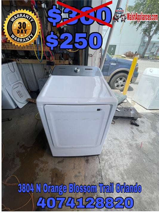 Samsung 7.4 Cu. Ft. White Electric Dryer with Sensor Dry dve50r5200w