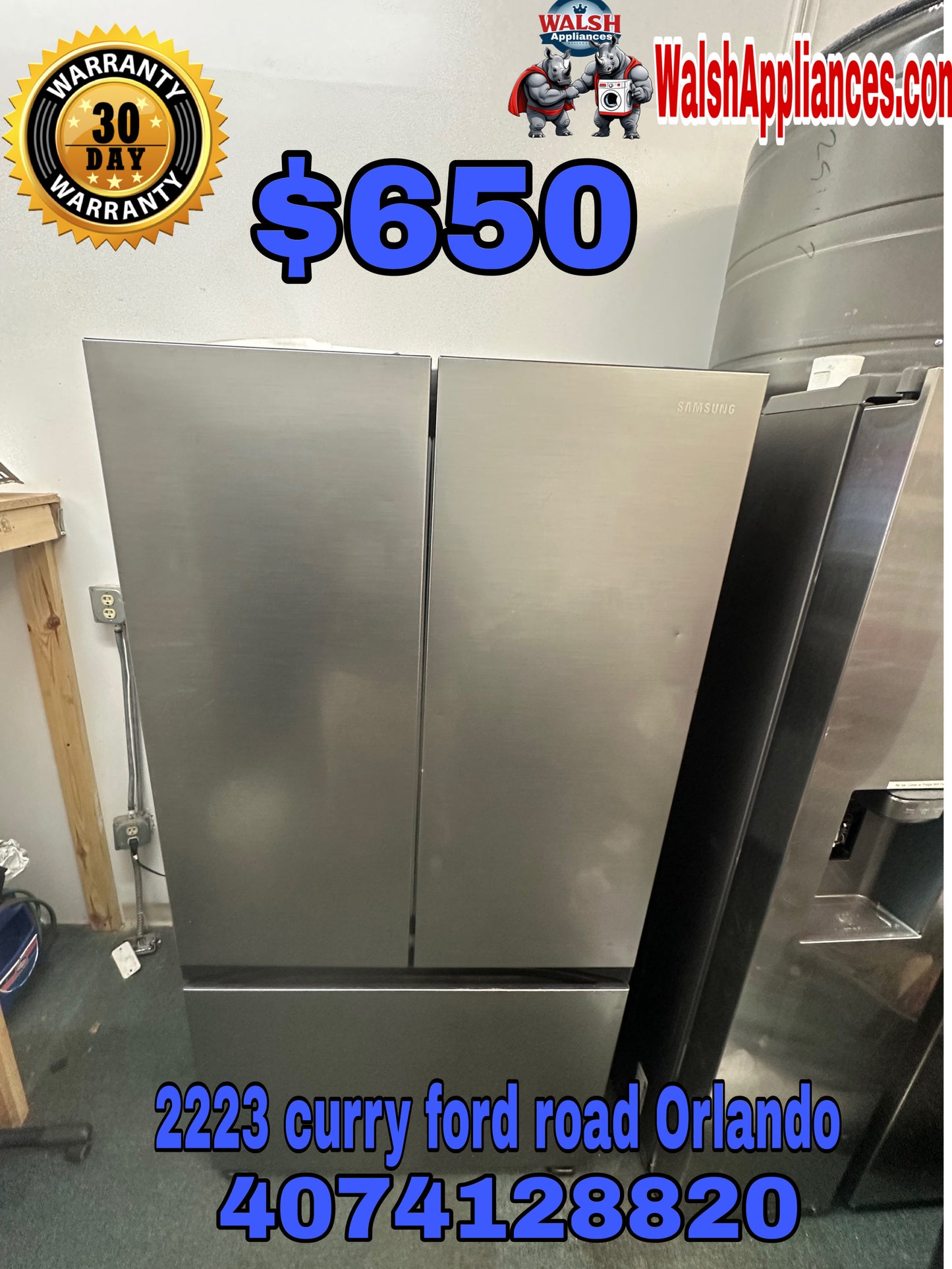 Samsung 27 Cu. Ft. French Door Refrigerator