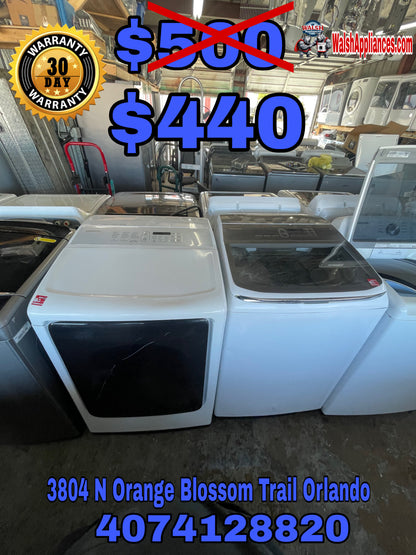 Samsung Washer And electric Dryer Set