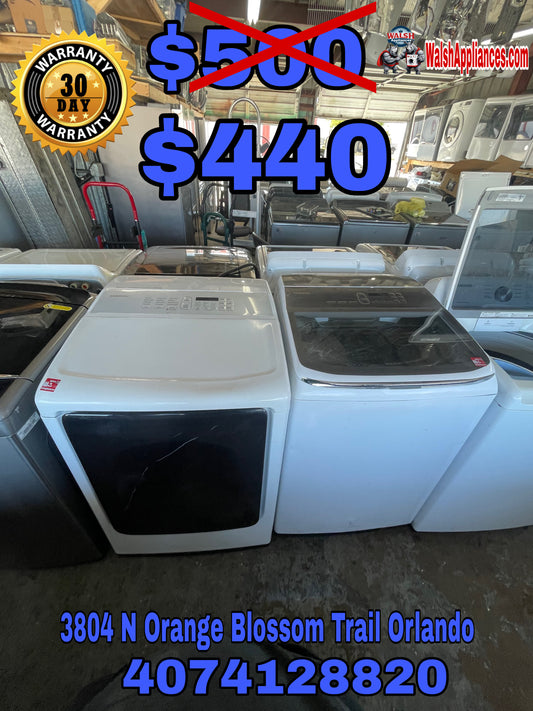 Samsung Washer And electric Dryer Set