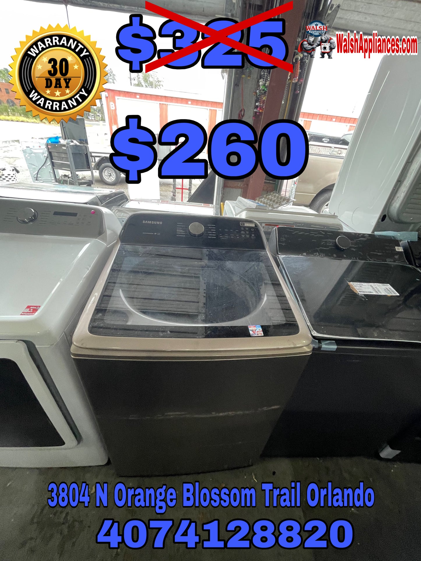 🔥 Samsung WA50T5300AC/US Top-Load Washer