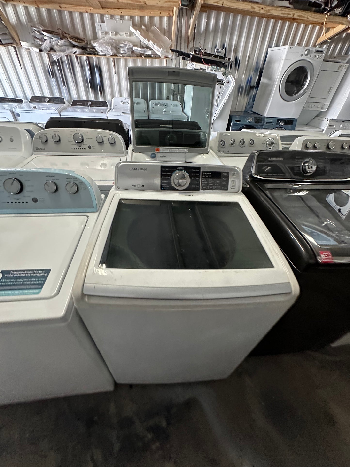 Samsung Washer - White - 27 Inch Top Load Washer with Pre-Soak Option