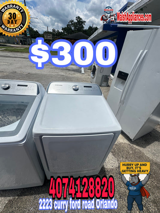Samsung 7.4 cu. ft. Electric Dryer with Sensor Dry