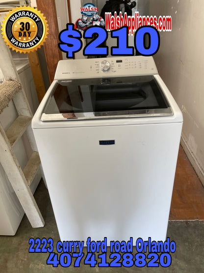 Maytag 4.7 cu. ft. White Top-Load Washer
Model: MVWB835DW