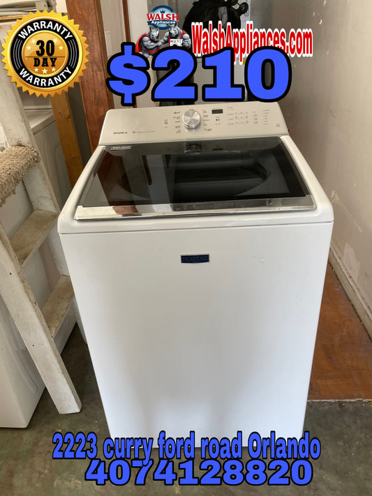 Maytag 4.7 cu. ft. White Top-Load Washer
Model: MVWB835DW