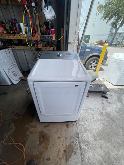 Samsung 7.4 Cu. Ft. White Electric Dryer with Sensor Dry dve50r5200w
