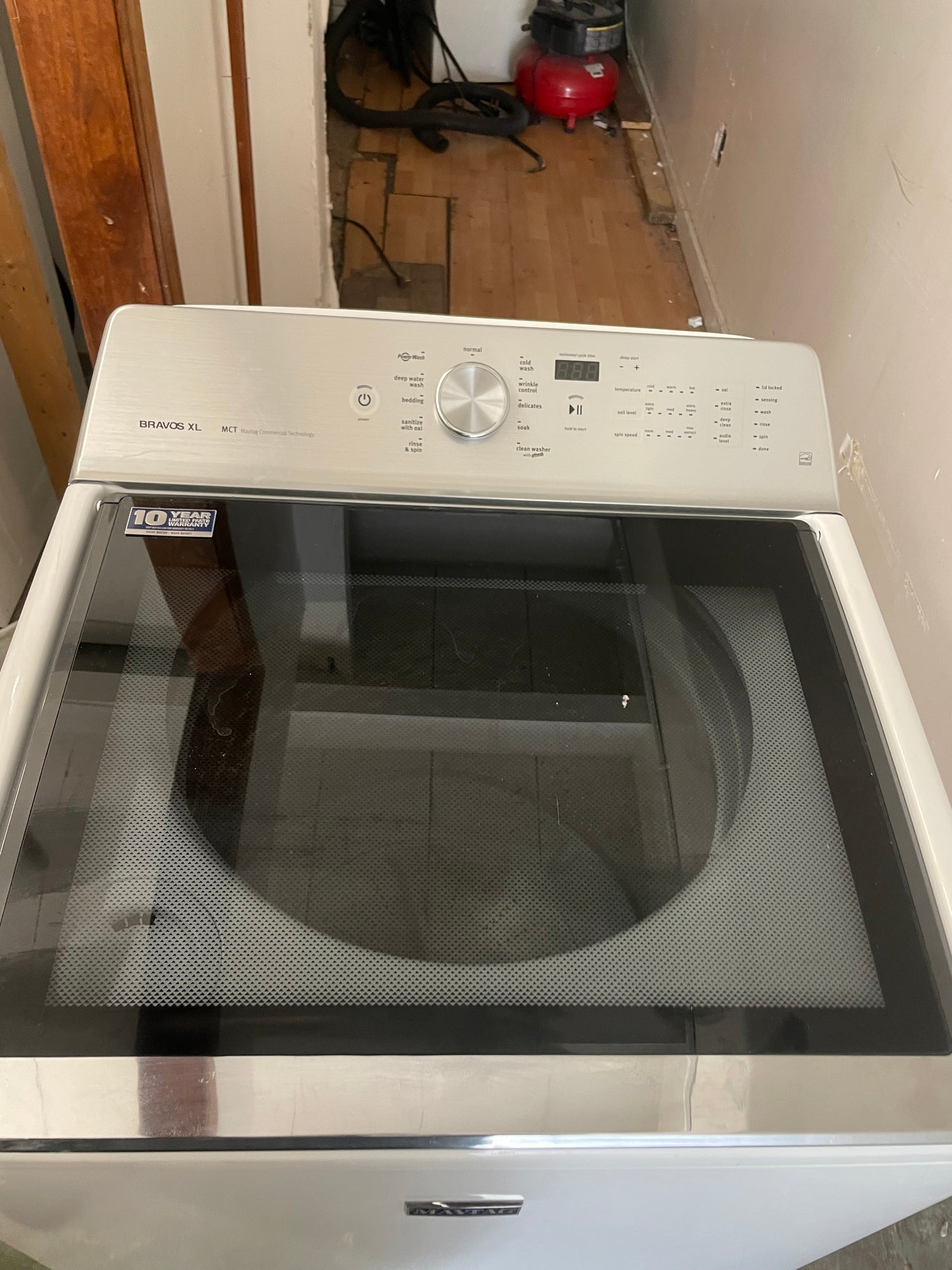 Maytag 4.7 cu. ft. White Top-Load Washer
Model: MVWB835DW
