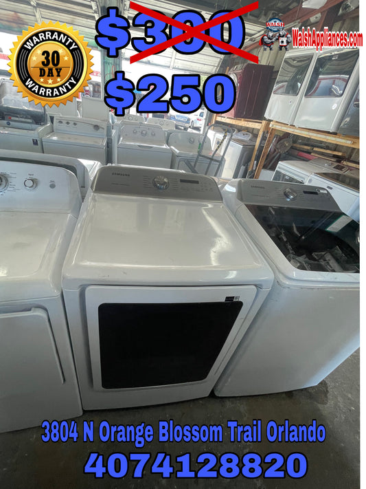 Samsung Front Load Electric Dryer with Sensor Dry