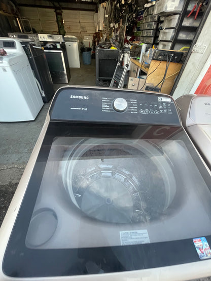 Samsung Champagne Washer and ElectricDryer