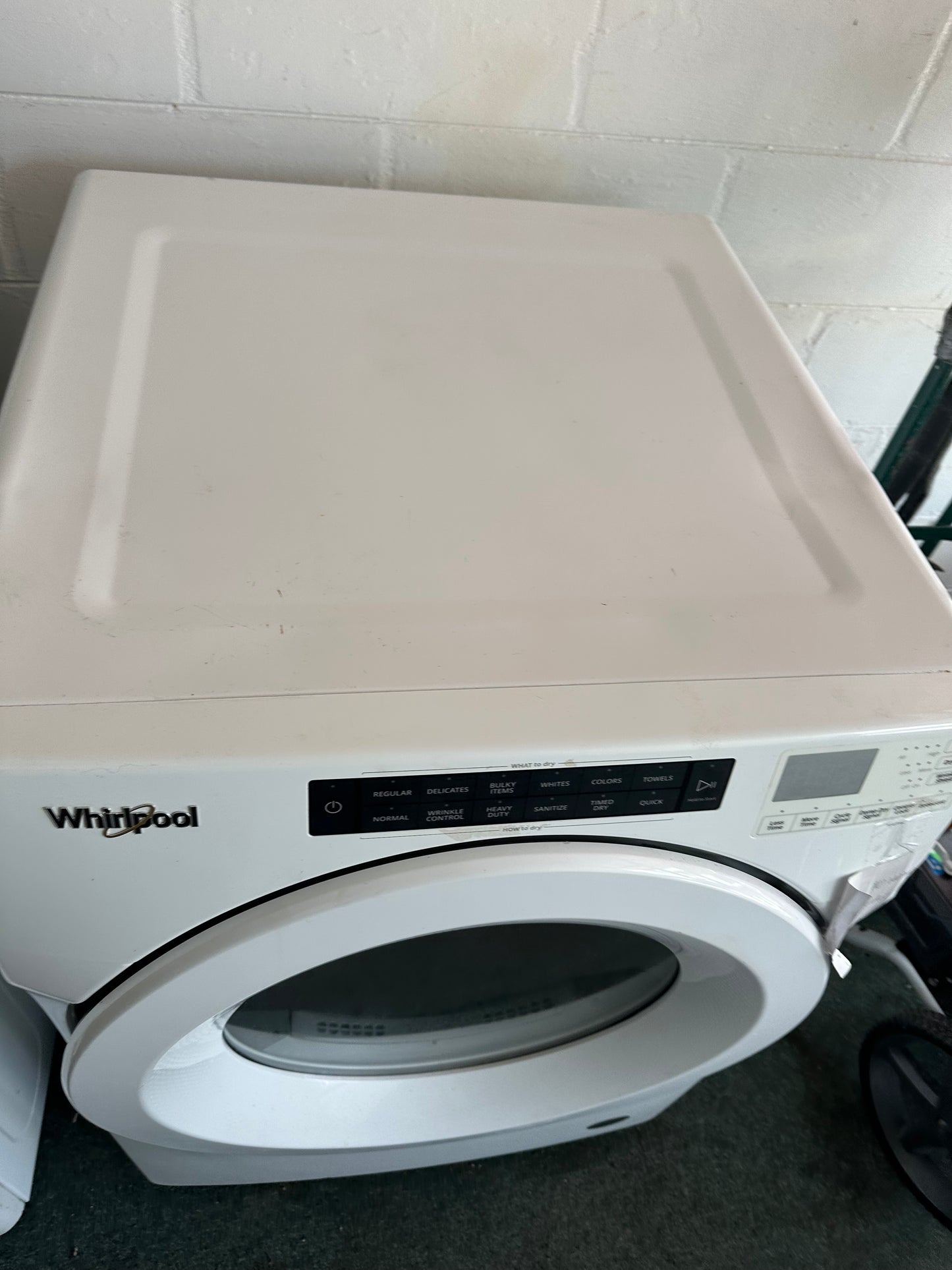Whirlpool 7.4 cu. ft. Front Load Electric Dryer with Intuitive Touch Controls