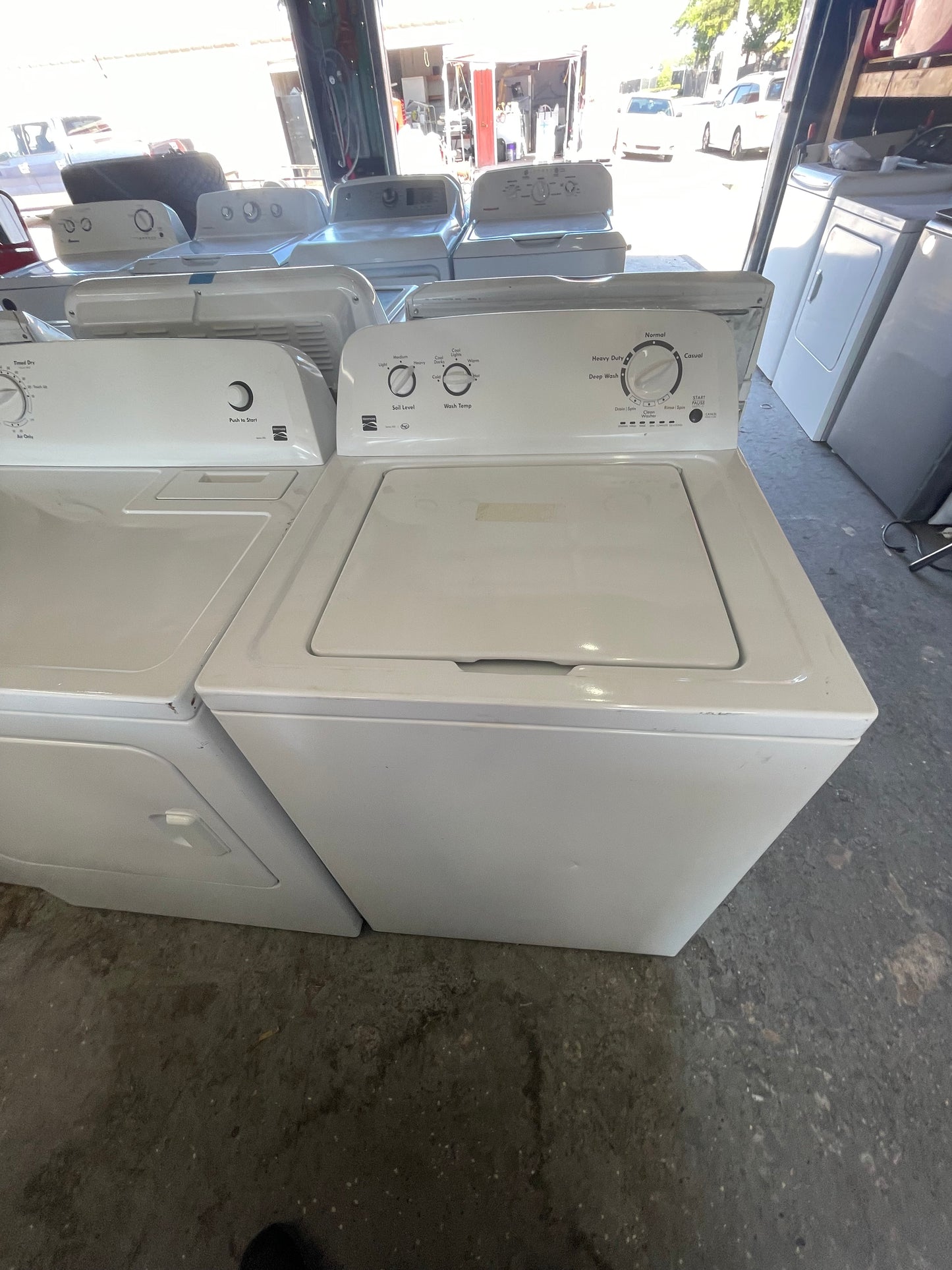 Kenmore Washer And Electric Dryer Set