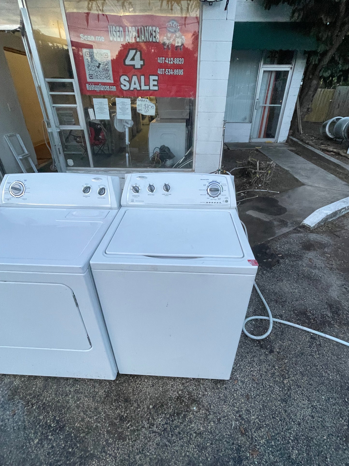 Whirlpool Washer And Electric Dryer