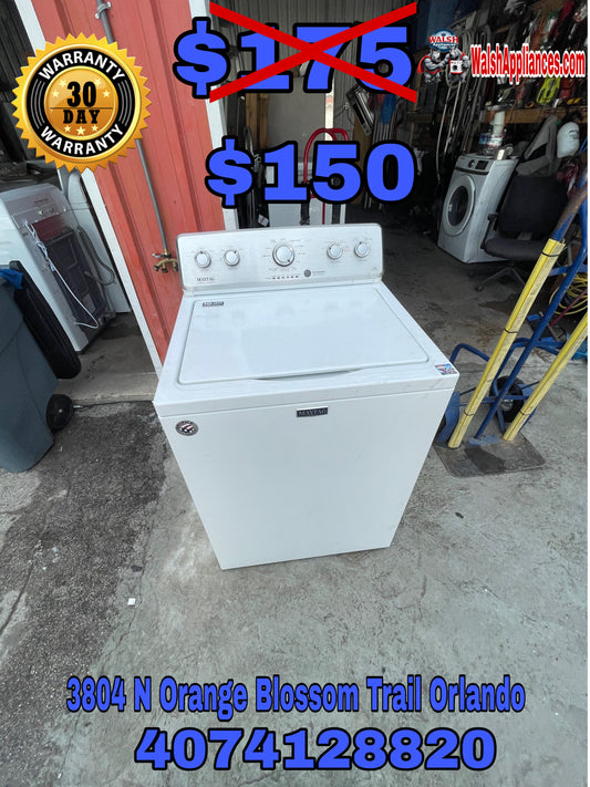 Maytag® 4.2 Cu. Ft. White Top Load Washer