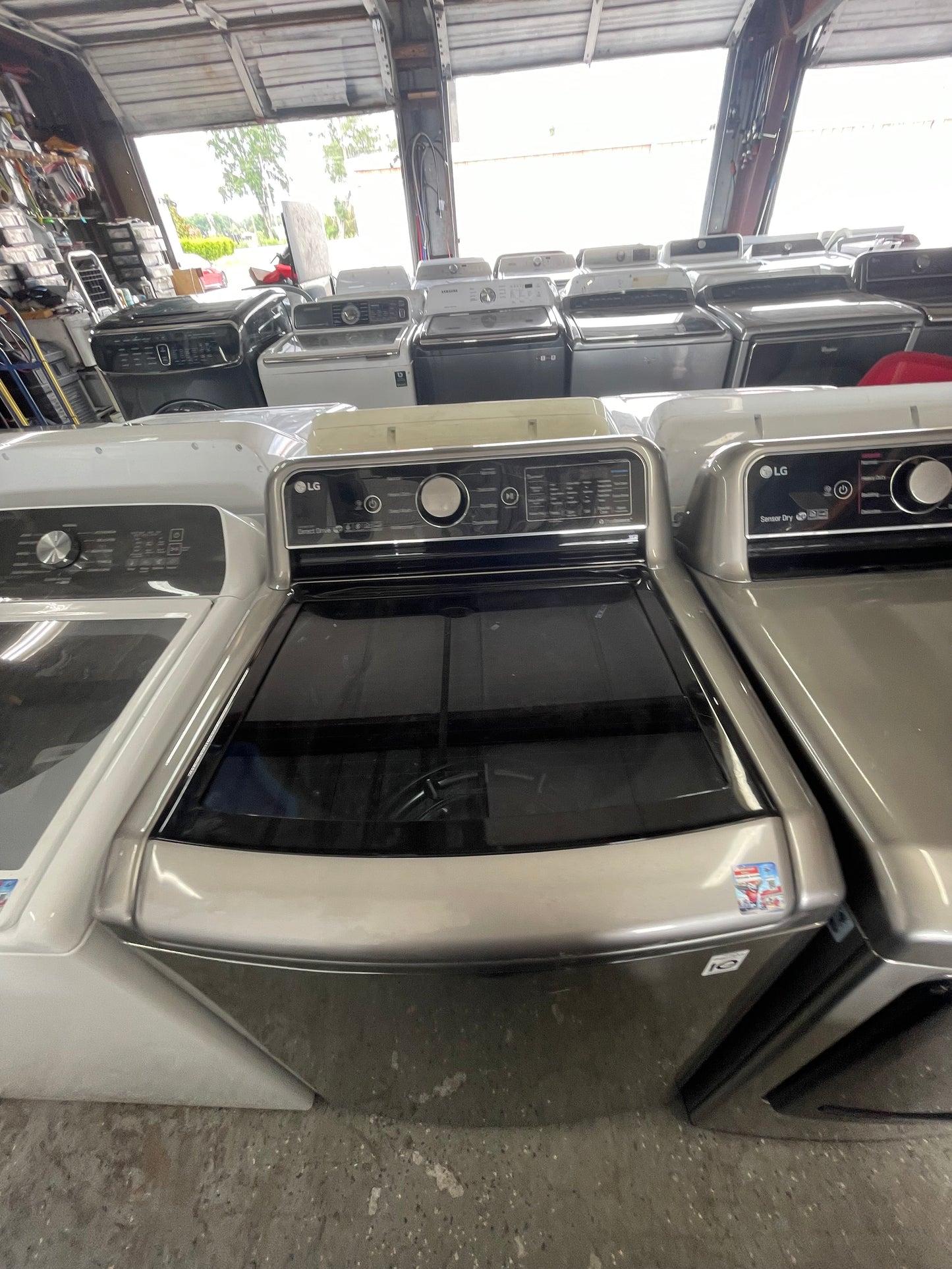 Lg Washer And Electric Dryer Set