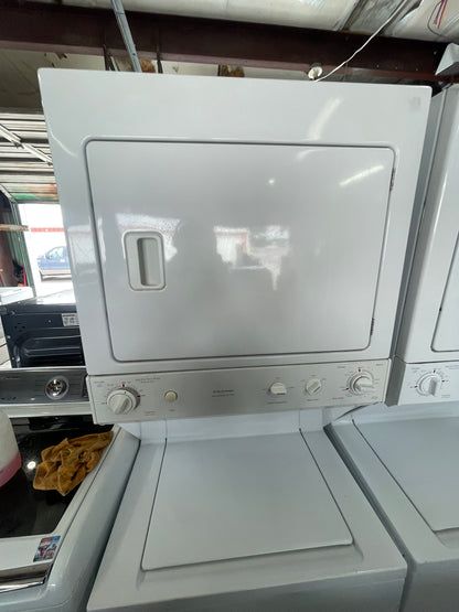 GE® 27" Unitized Spacemaker® Washer and Electric Dryer