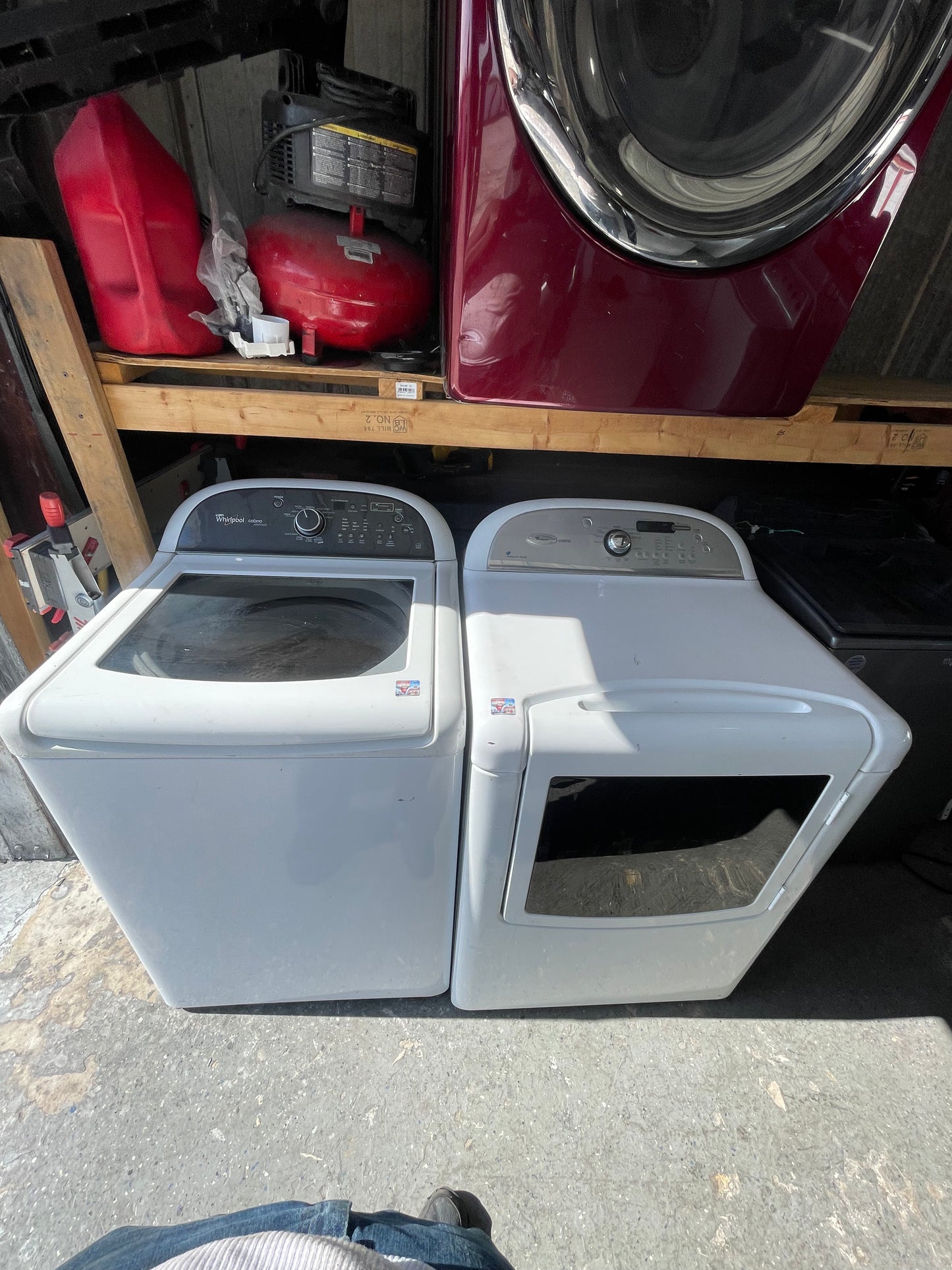 Whirlpool Washer And Electric Dryer Set