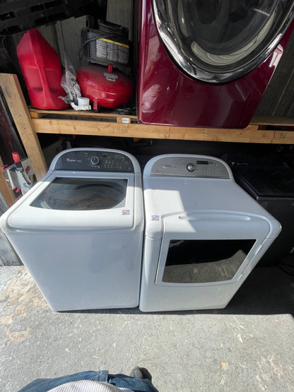 Whirlpool Washer And Electric Dryer Set