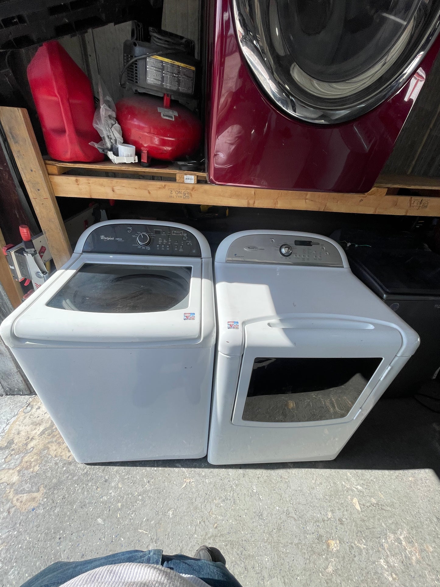 Whirlpool Washer And Electric Dryer Set