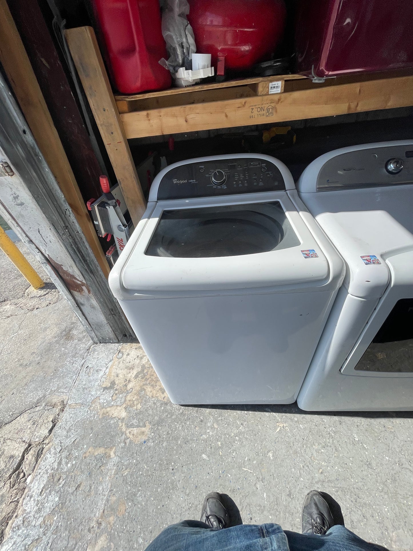 Whirlpool Washer And Electric Dryer Set