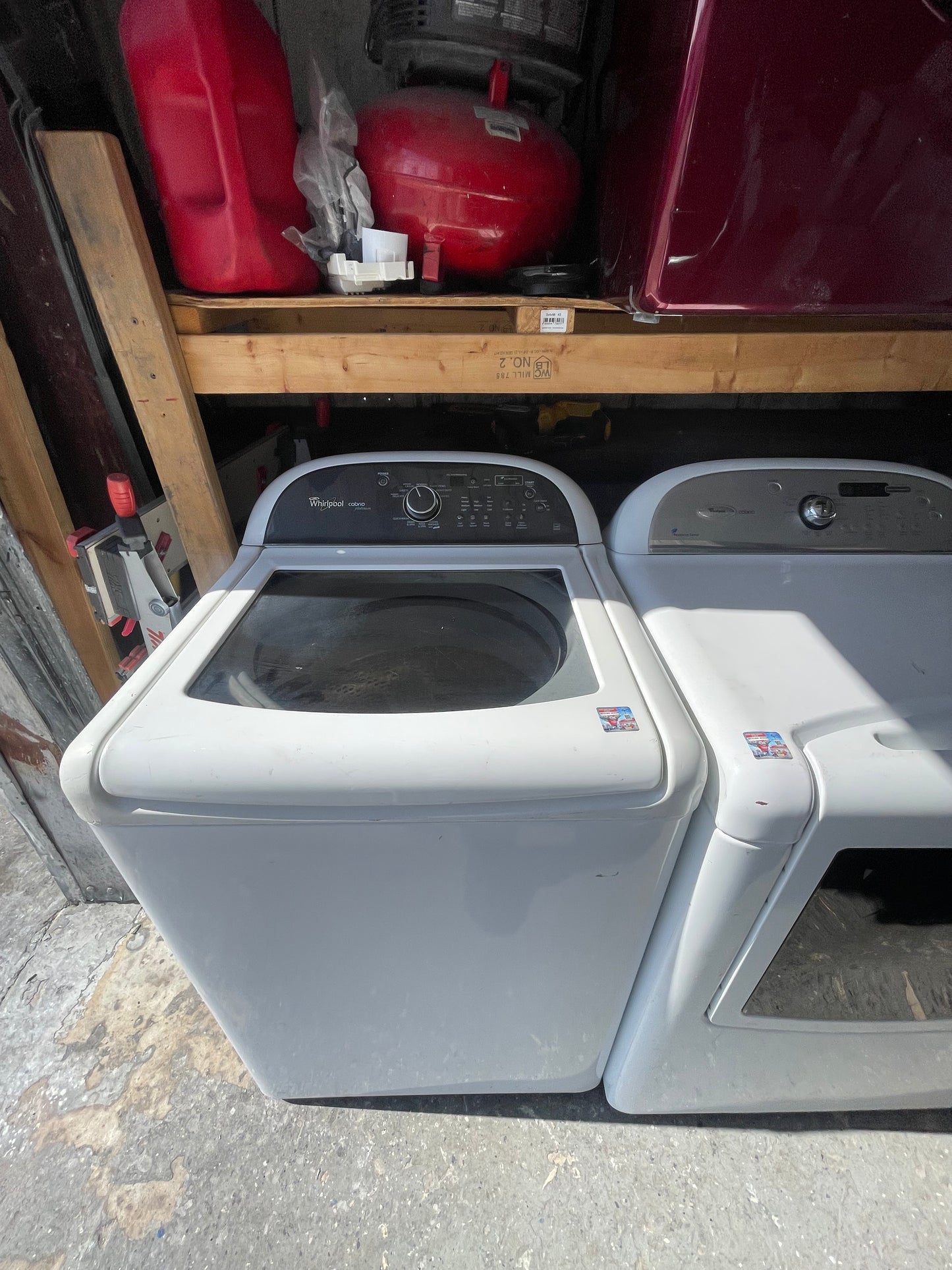 Whirlpool Washer And Electric Dryer Set