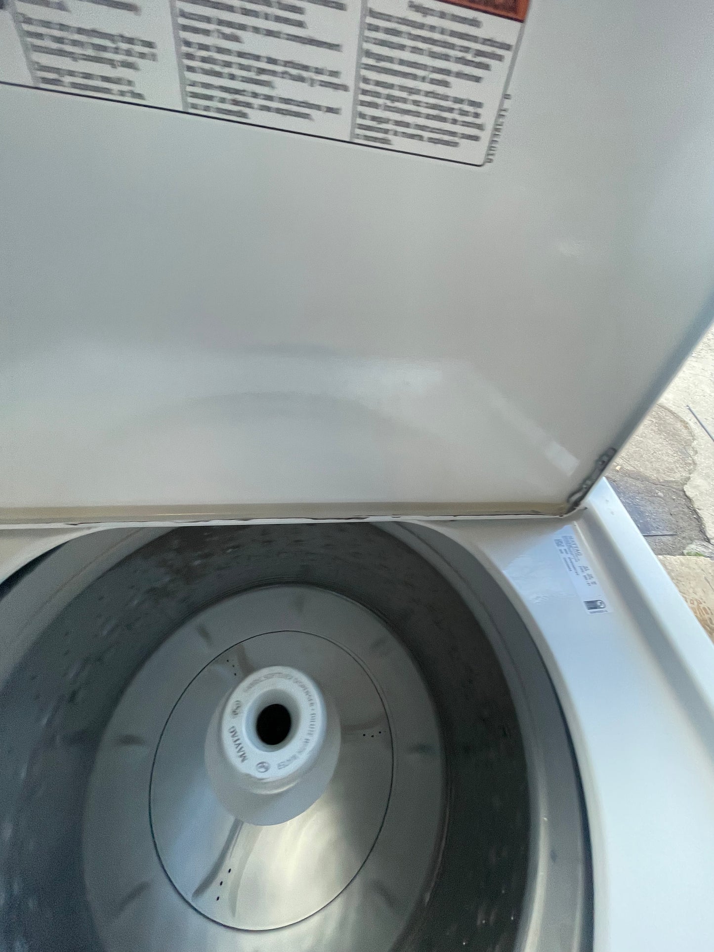 Maytag Commercial Technology Top Load Washer