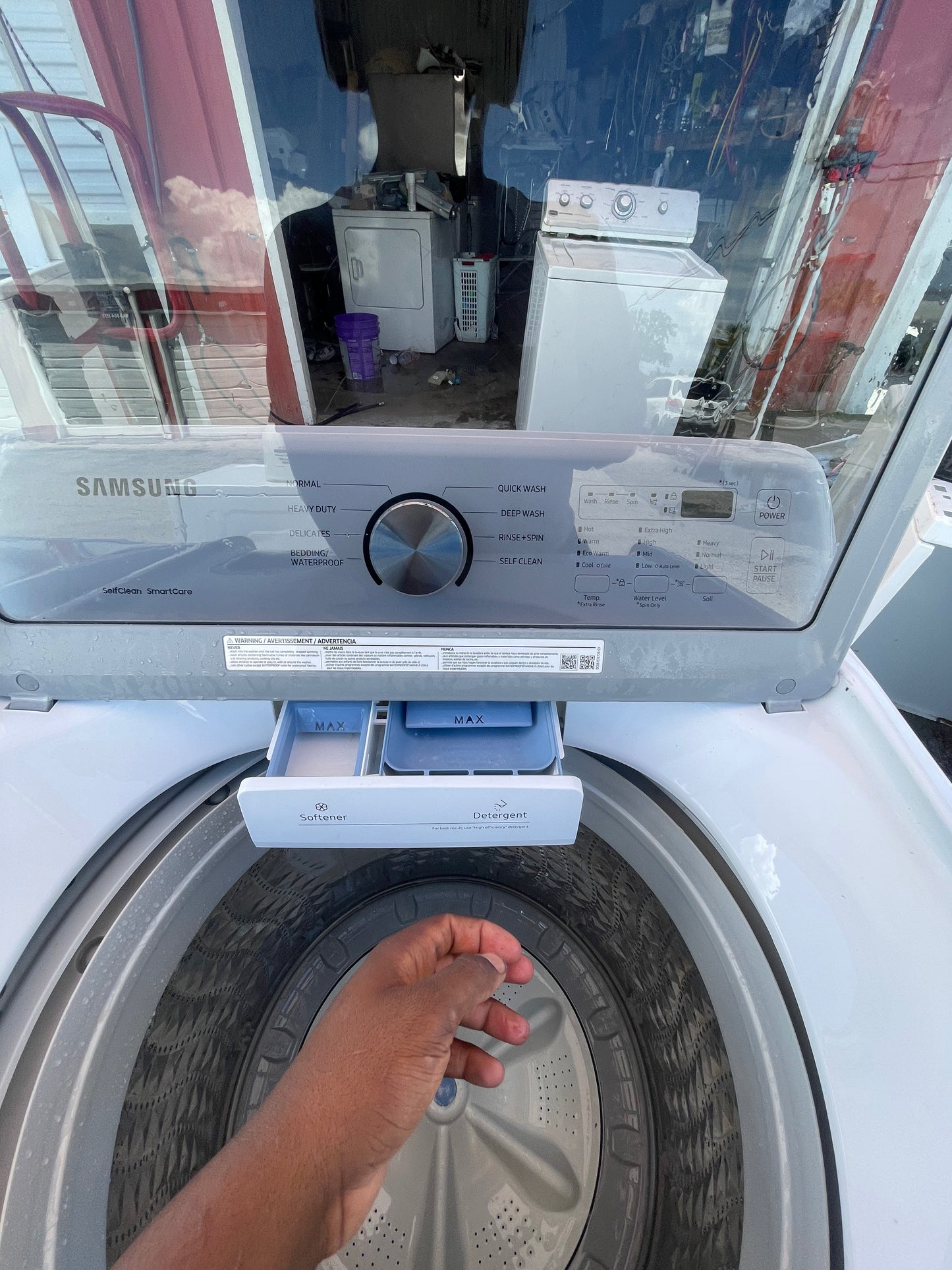Samsung Washer And Electric Dryer Set