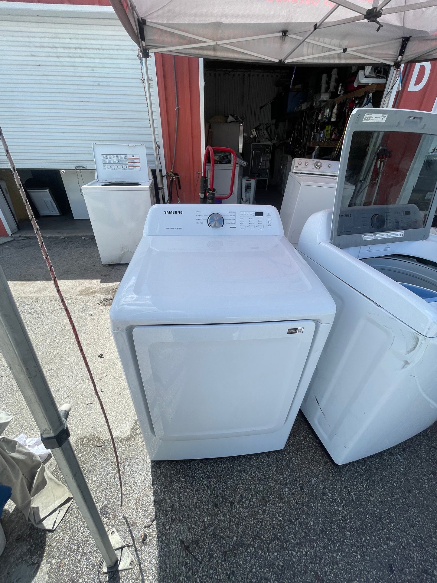 Samsung Washer And Electric Dryer Set