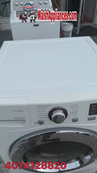 27 Inch Electric Dryer with 7.3 cu. ft. Capacity