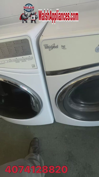 Whirlpool Duet® 7.4 cu. ft. Front-Load Electric Steam Dryer