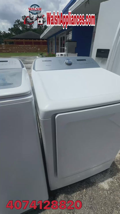 Samsung 7.4 cu. ft. Electric Dryer with Sensor Dry