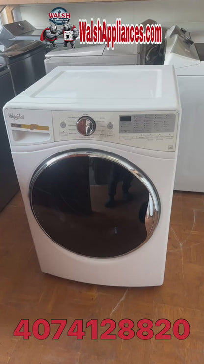 Whirlpool 4.5 cu ft Front‑Load Washer with Load & Go