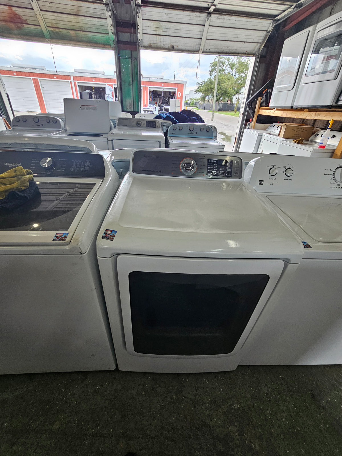 Samsung DV48H7400EW/A2 Electric Dryer