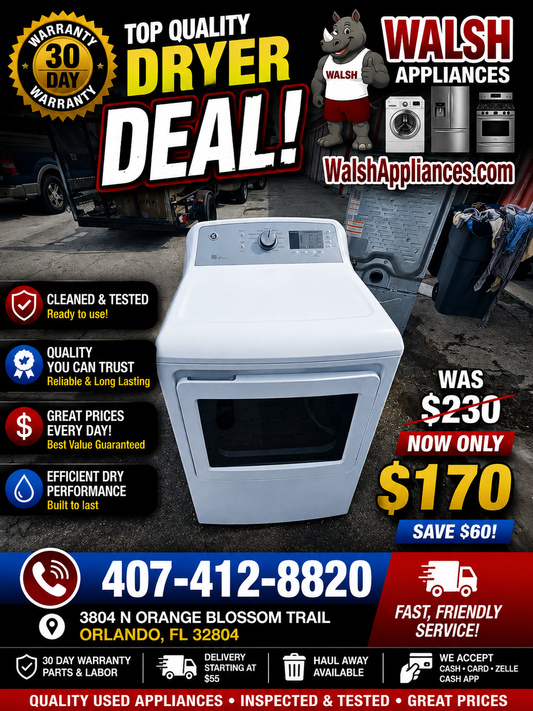 GE 7.4 cu. ft. Capacity Electric Dryer with HE Sensor Dry