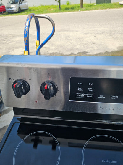 Samsung 30" Freestanding Electric Range with Smooth Cooktop