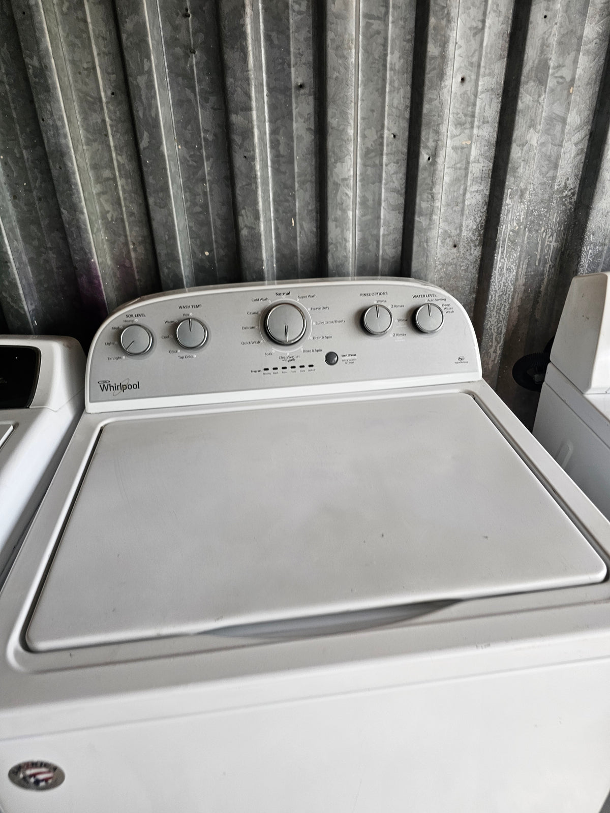 Whirlpool 3.5 cu. ft. High-Efficiency Top-Load Washer