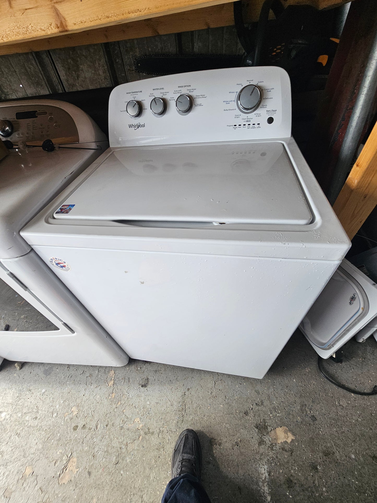 Whirlpool High-Efficiency Top Load Washer