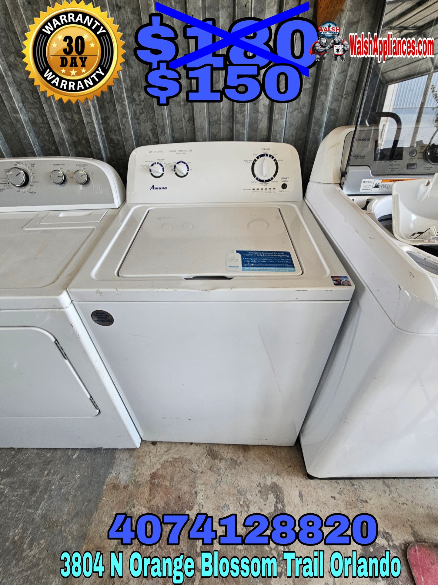 Amana 3.5 Cu. Ft. Top-Load Washer