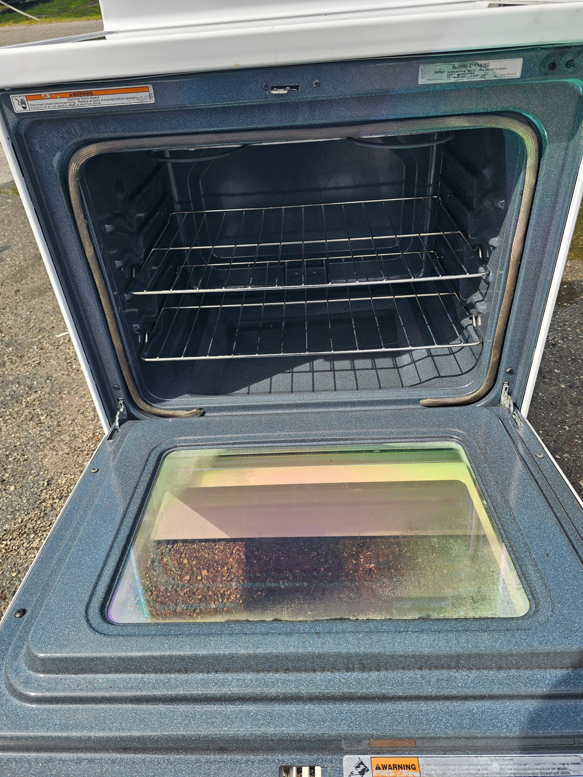 Whirlpool White Electric Stove