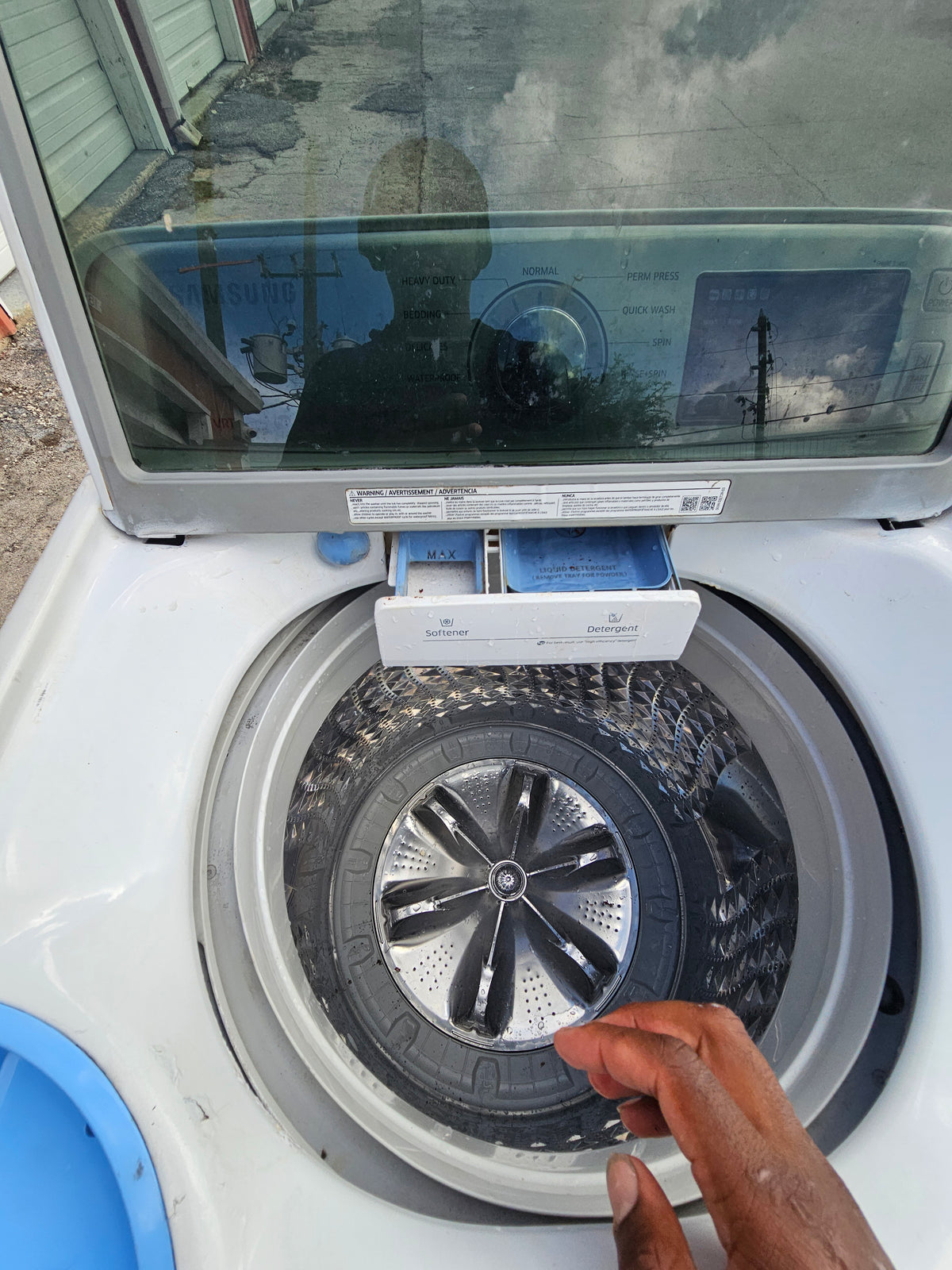 Samsung 4.5 Cu. Ft. High-Efficiency Top Load Washer