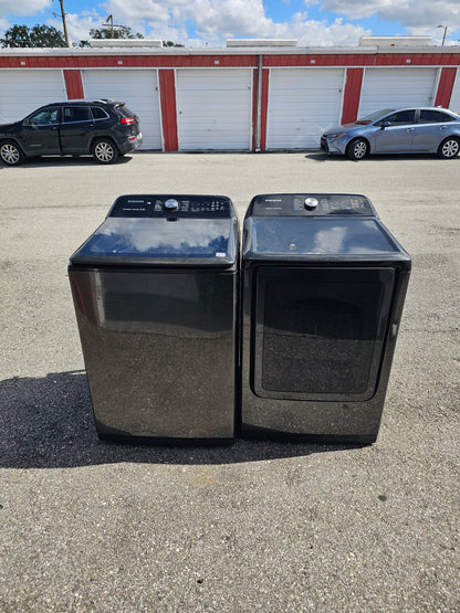 Samsung Washer And Electric Dryer Set