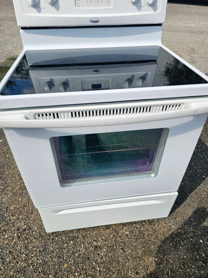 Whirlpool White Electric Stove