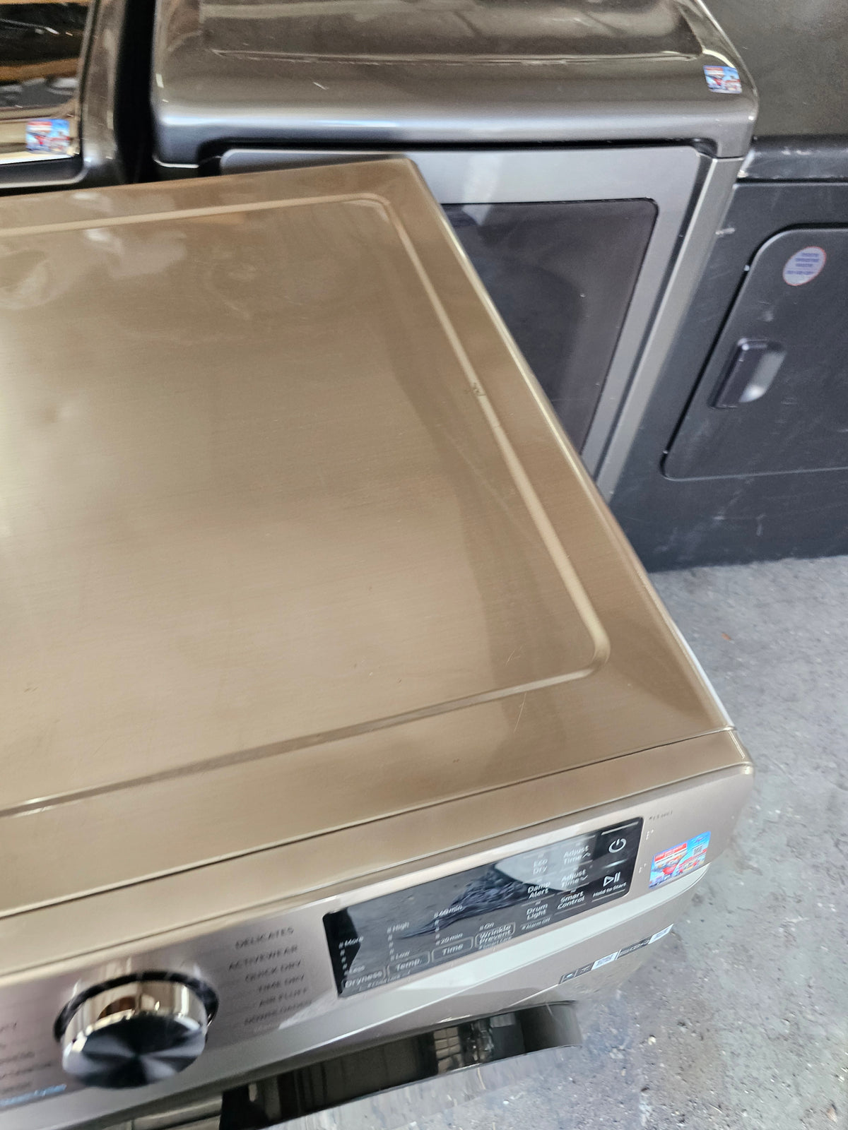 Samsung Washer And Electric Dryer Sst