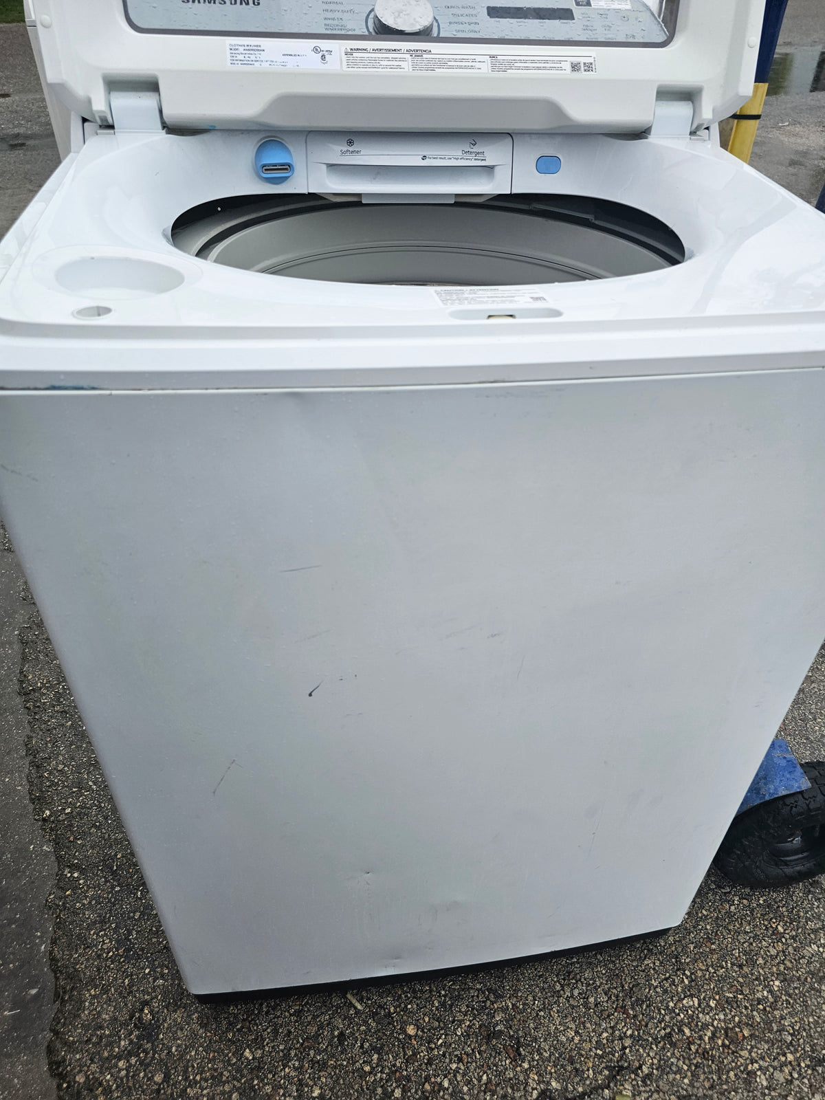 Samsung 5.0 Cu. Ft. High-Efficiency Top Load Washer