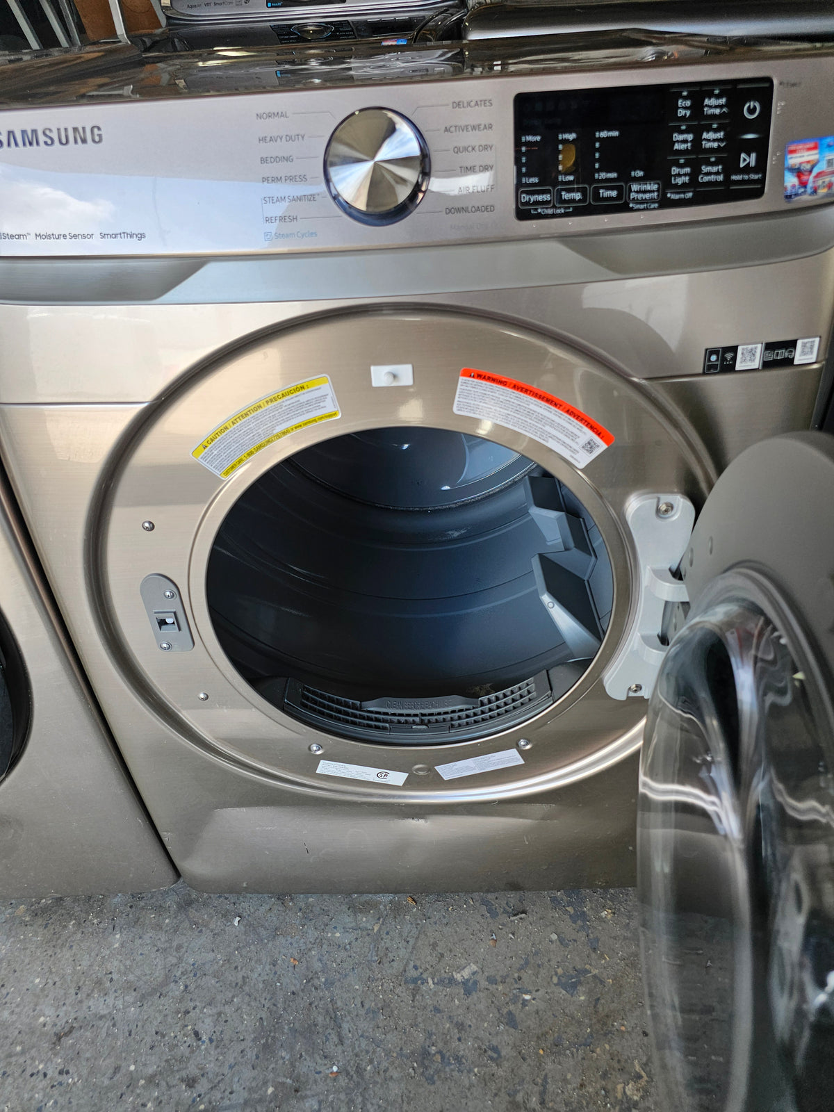Samsung Washer And Electric Dryer Sst
