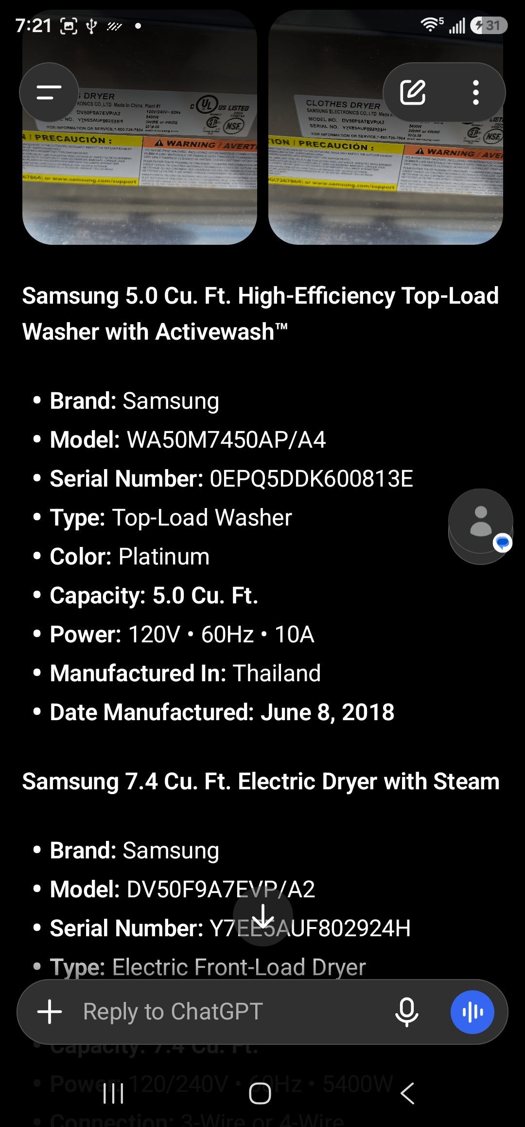 Samsung 5.0 Cu. Ft. High-Efficiency Top-Load Washer with Activewash™
