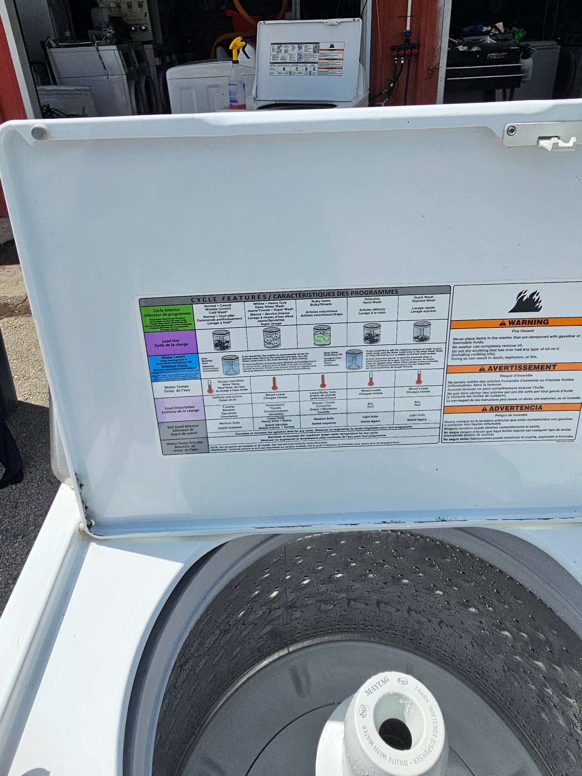 Maytag Washer And Electroc Dryer Set